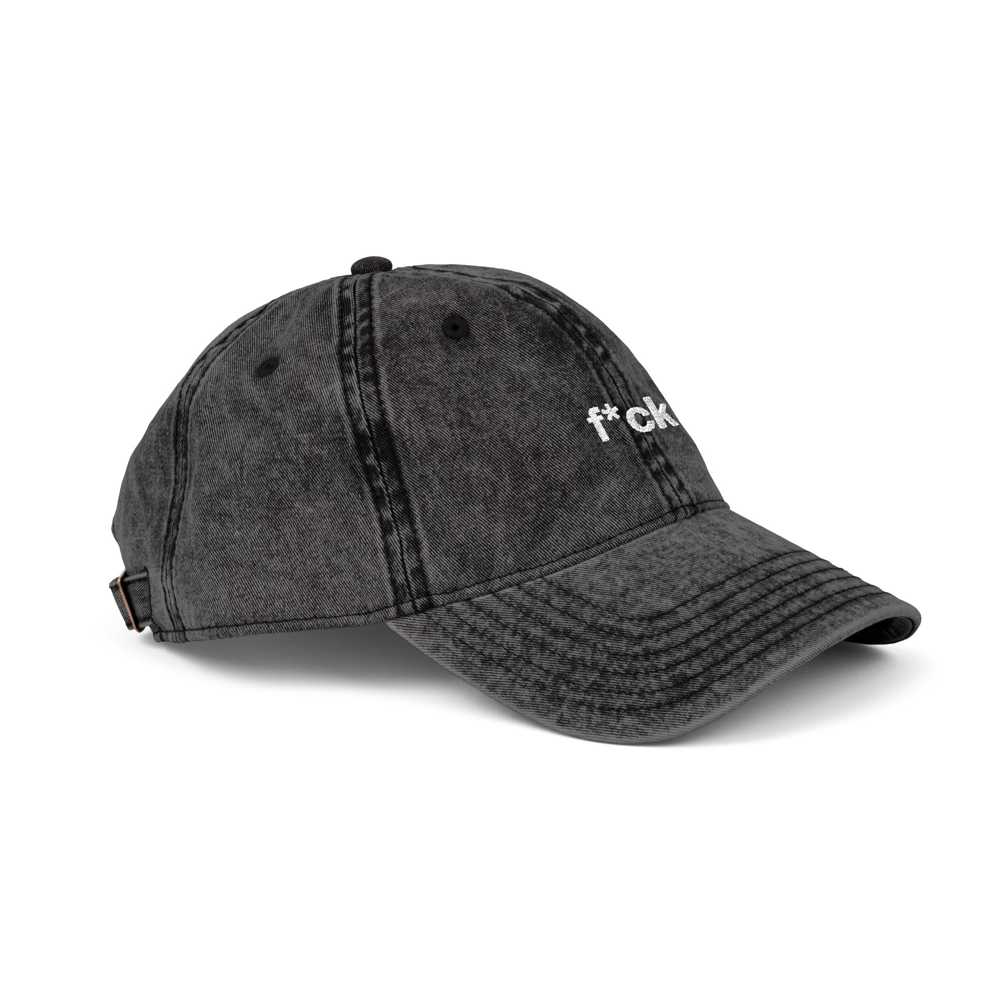 'f*ck' - Distressed Baseball Hat
