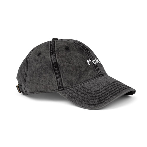 'f*ck' - Distressed Baseball Hat