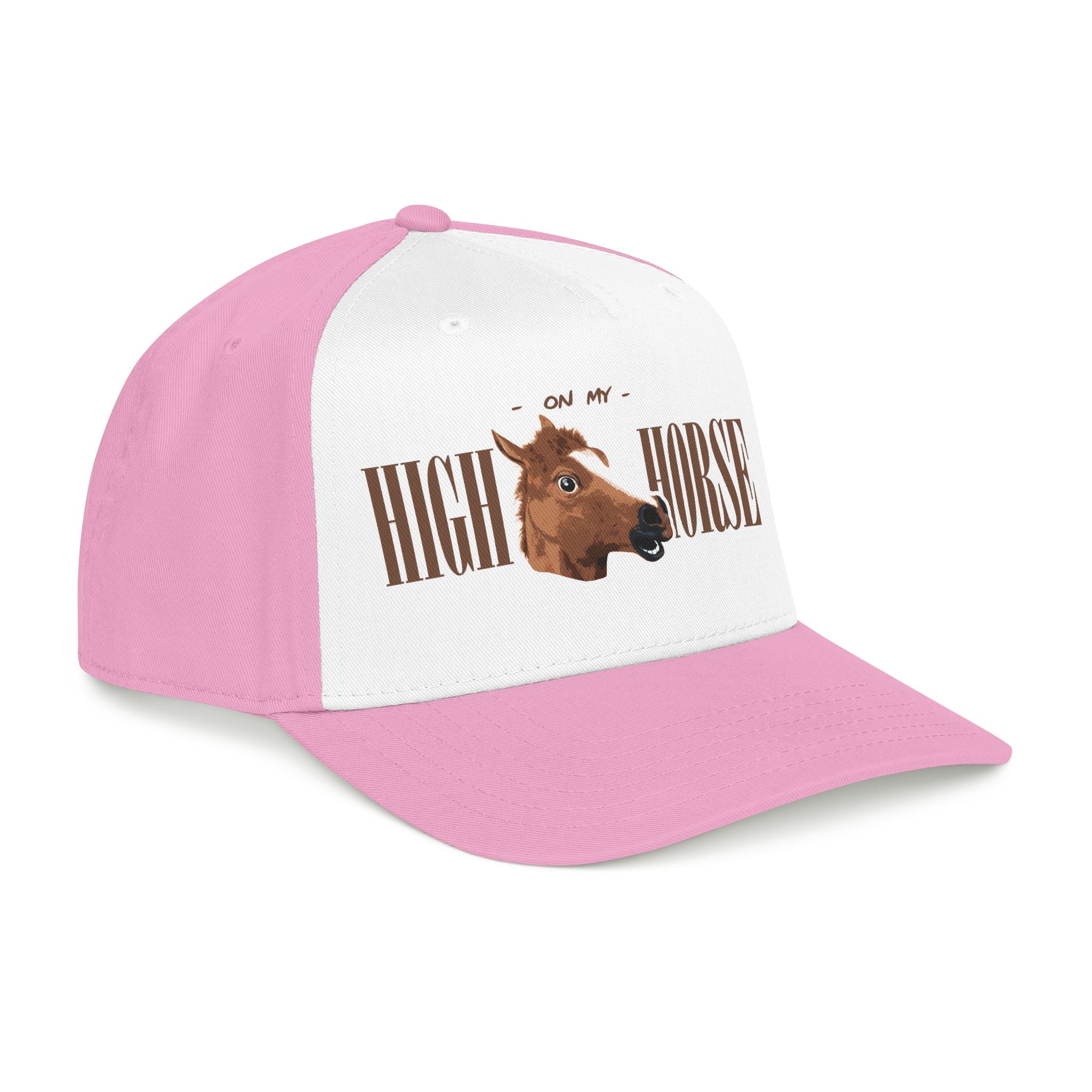 On My High Horse - Embroidered Tan Cap