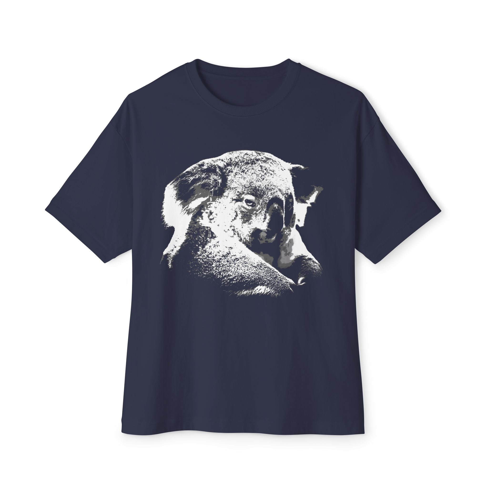 Creepy Koala Oversized Graphic Tee