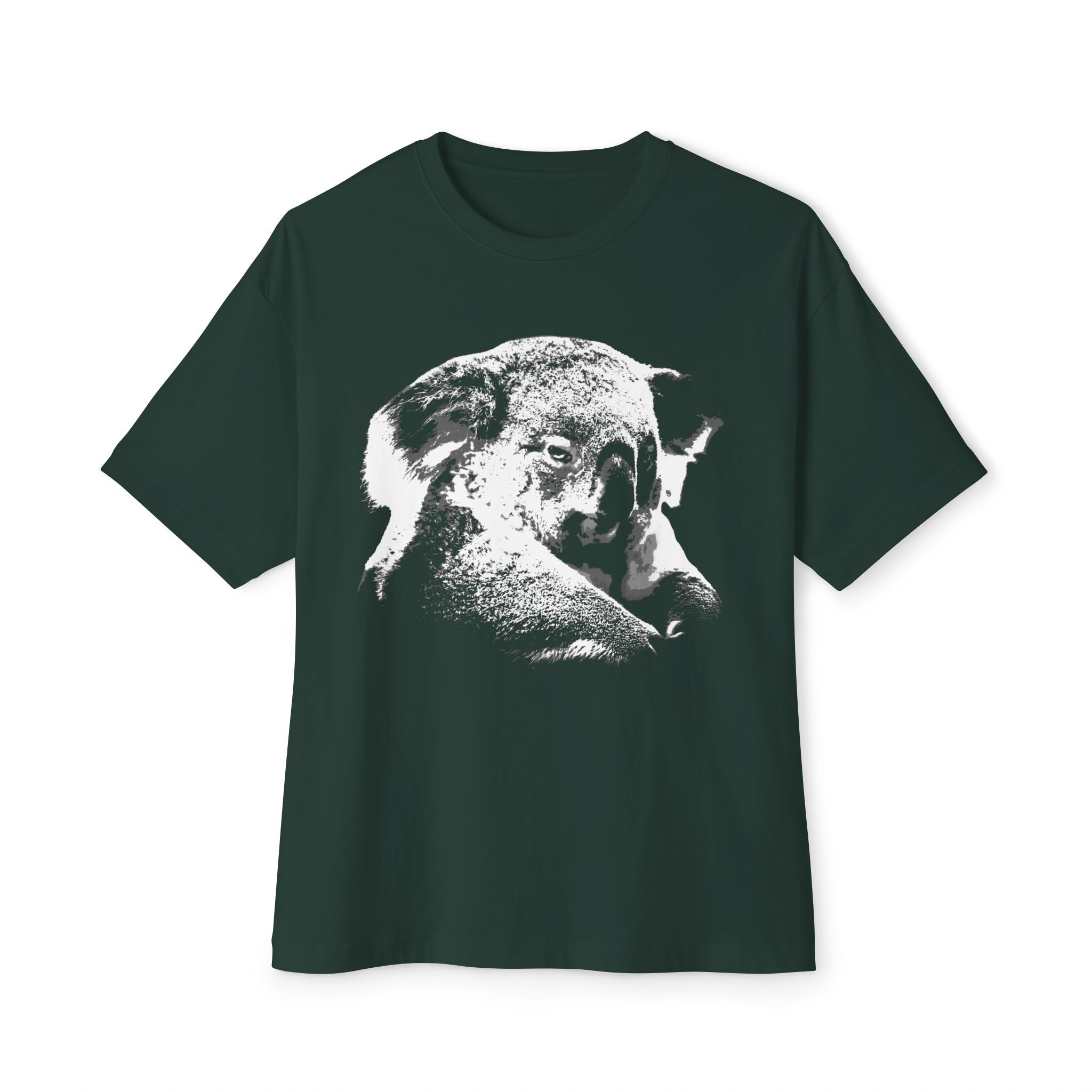 Creepy Koala Oversized Graphic Tee
