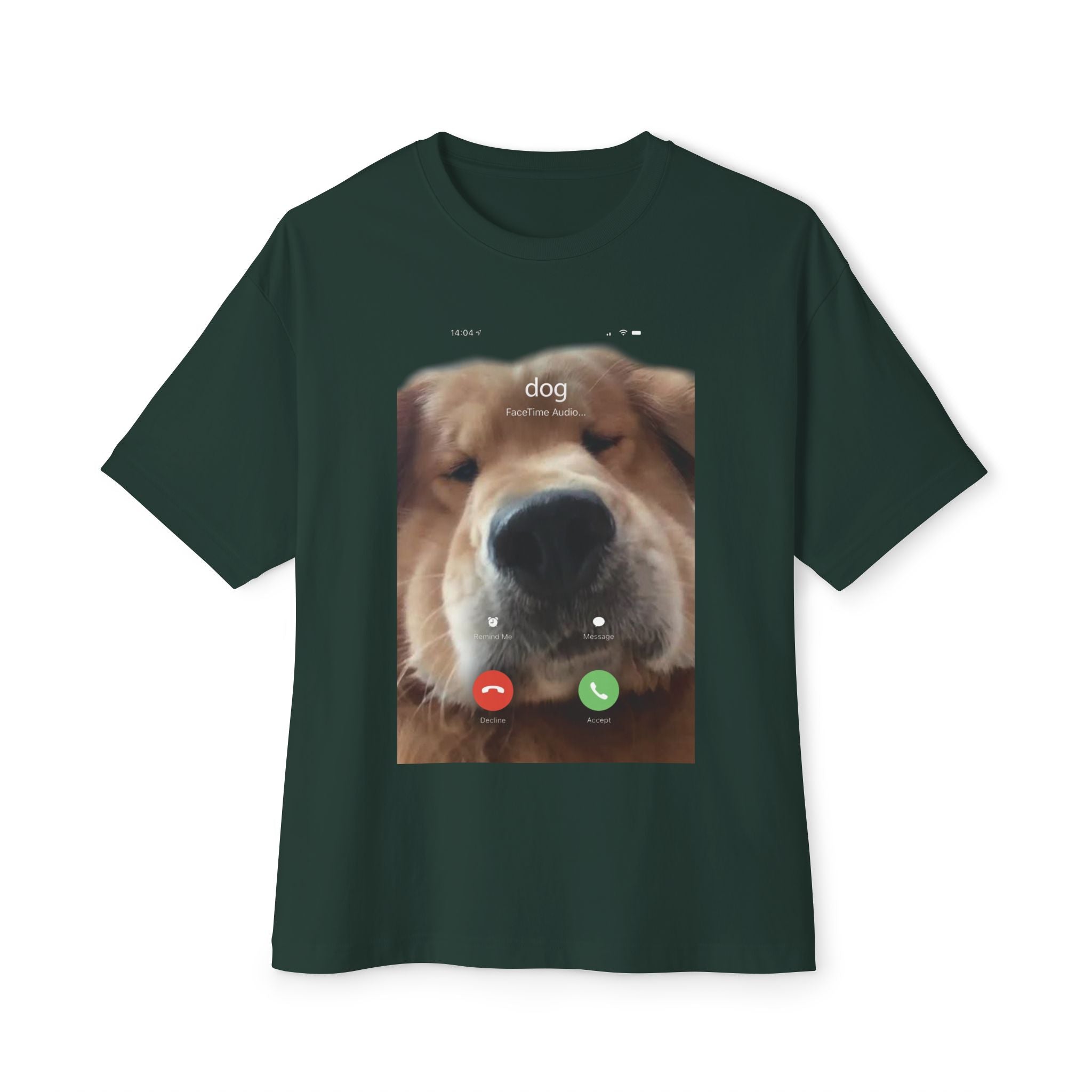 Dog Calling - Oversized Graphic Tee